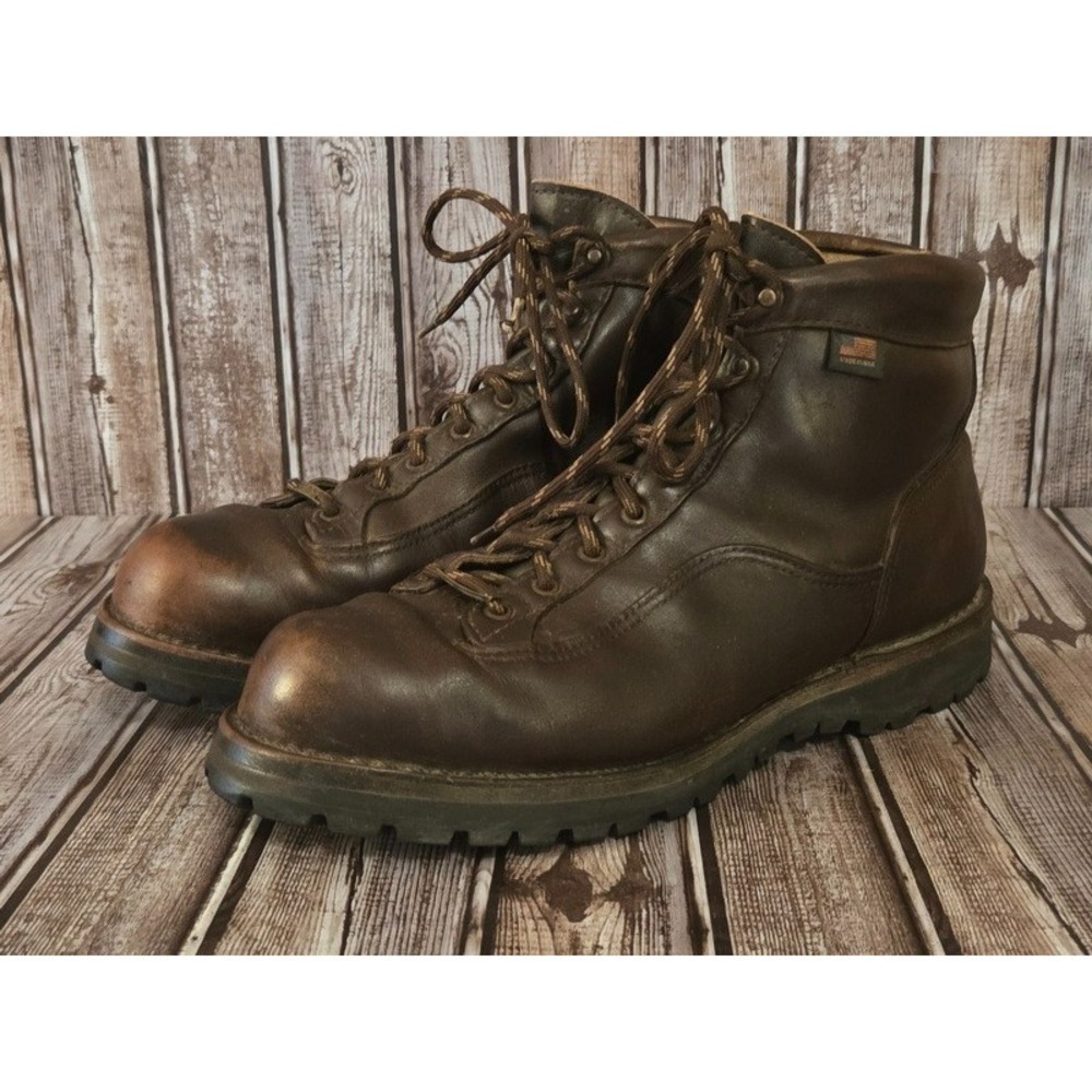 Sz 13 EE Danner Explorer 45200 Mens Brown Leather Gore-Tex Boots Made in‎ USA